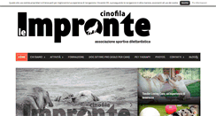 Desktop Screenshot of leimpronte.org